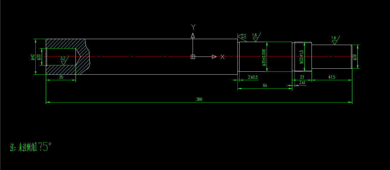 L576-复杂轴类零件数控车削加工工艺及编程分析-长360