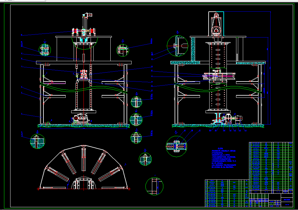 L598-立体式自行车库结构设计