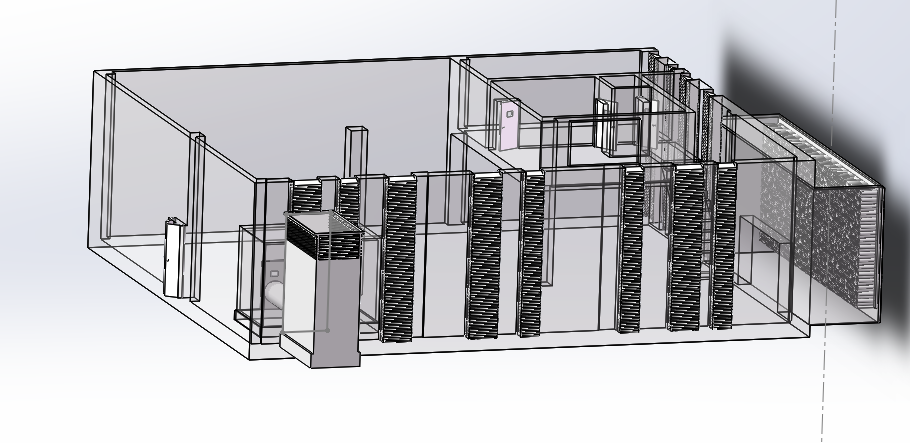L600-风洞实验室噪声控制设计[含SW三维图]