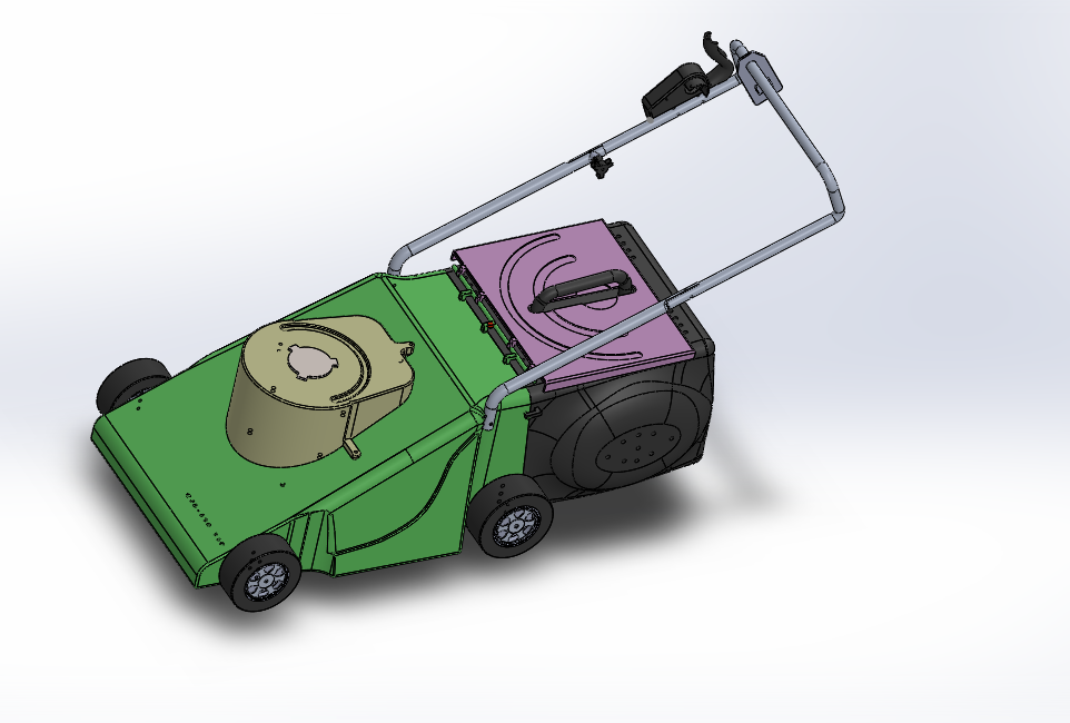 L632-手推式电动割草机的设计[含SW三维图]