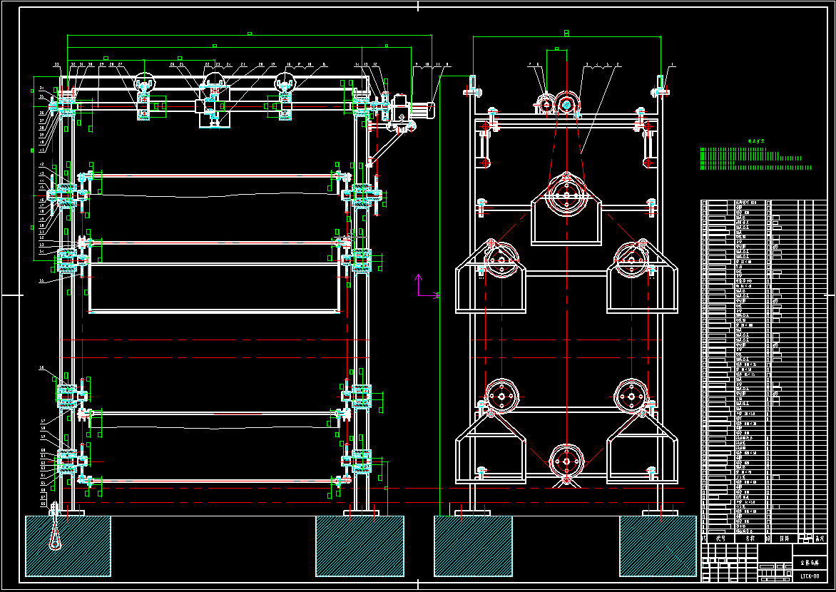L634-中型链传动式自行车立体车库的设计