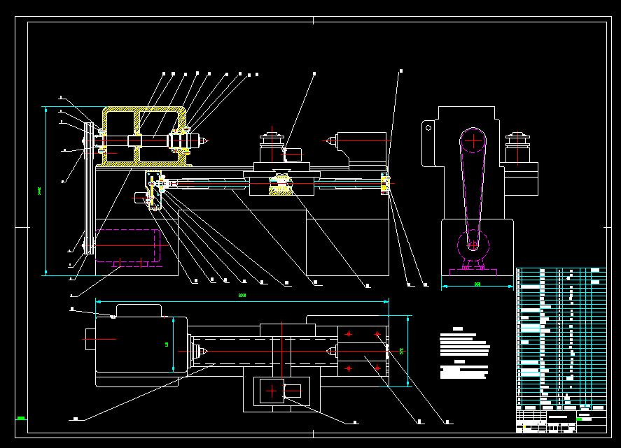L639-简易木工车床设计