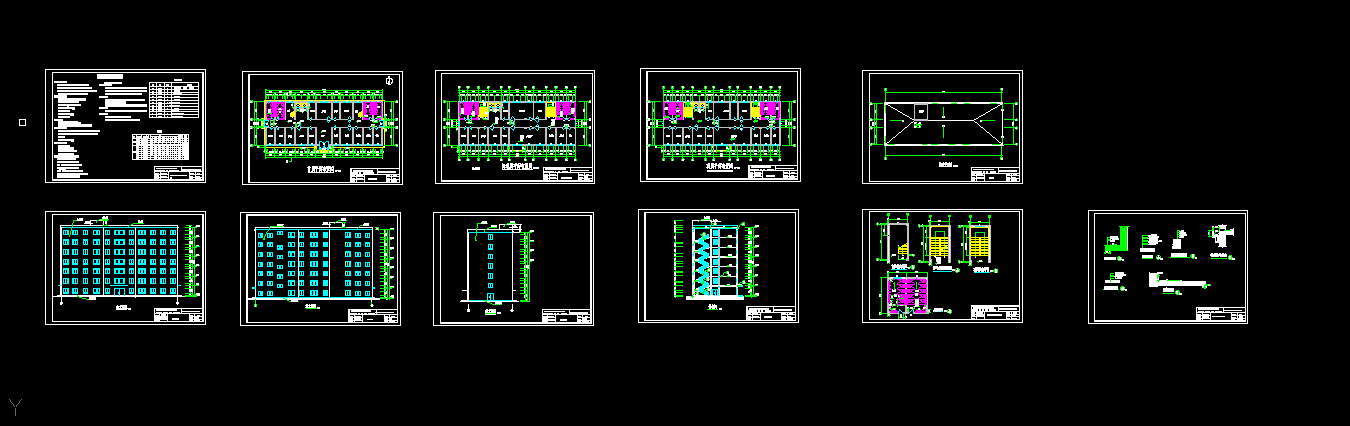 L658-7层框架结构办公楼设计-5000平米