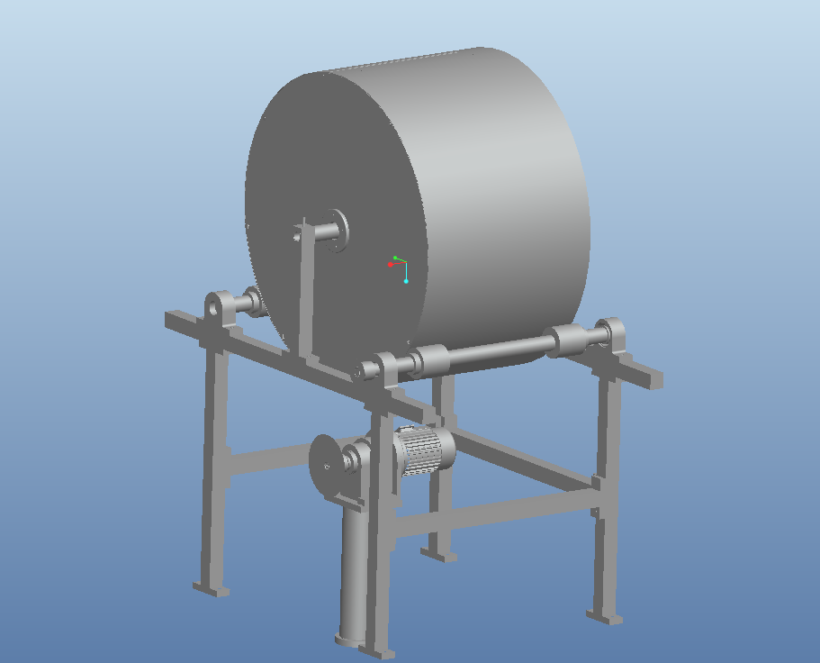 L702-春卷皮机机械传动结构的设计[含Proe三维图]