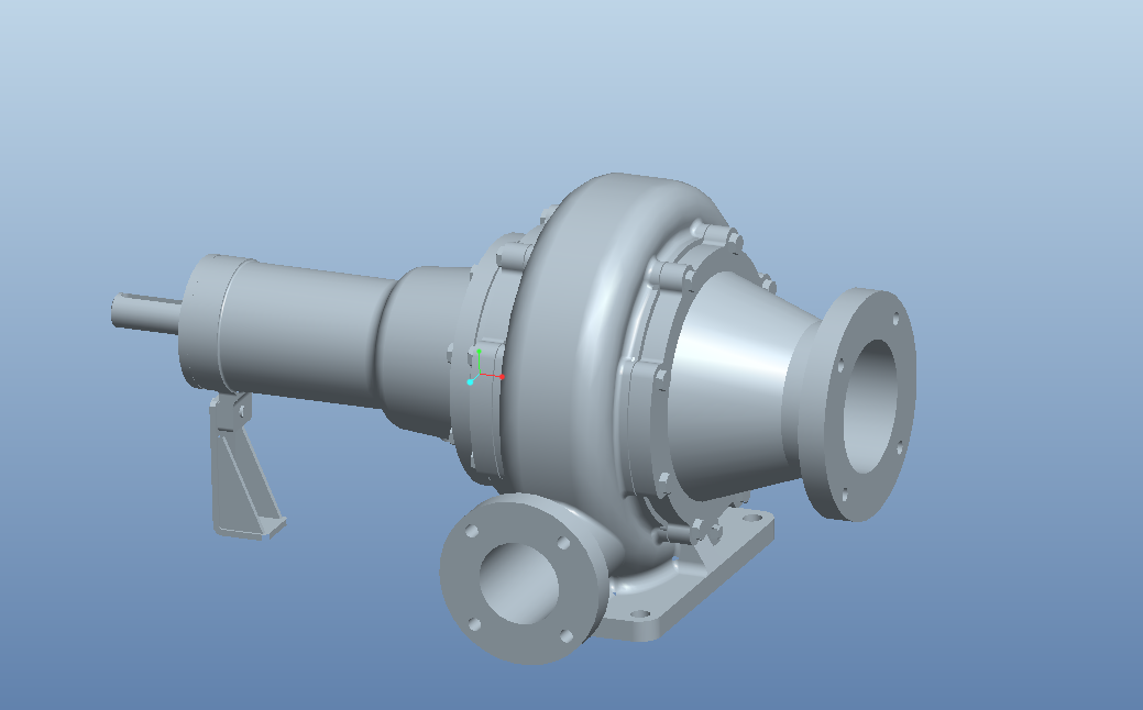 L711-LX125-80-15螺旋离心泵的设计[含Proe三维图]