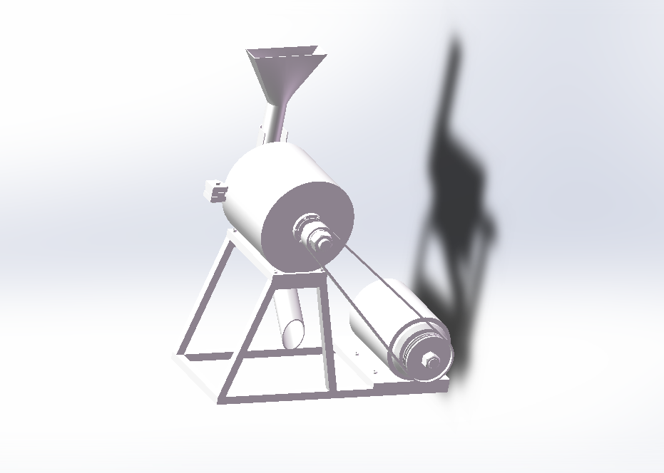 L717-齿盘式玉米粉碎机设计[含SW三维图]