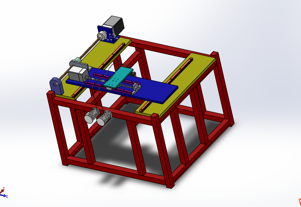 L726-FDM型双喷头3D打印机设计[含SW三维图]