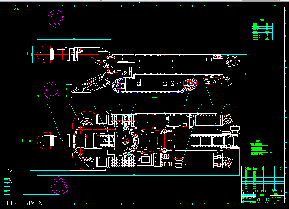 D432-部分断面掘进机的总体和行走机构设计
