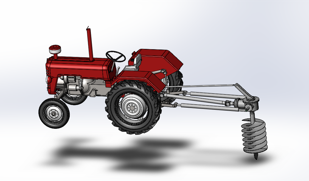 L738-植树挖坑机之挖掘机构的设计[含SW三维图]