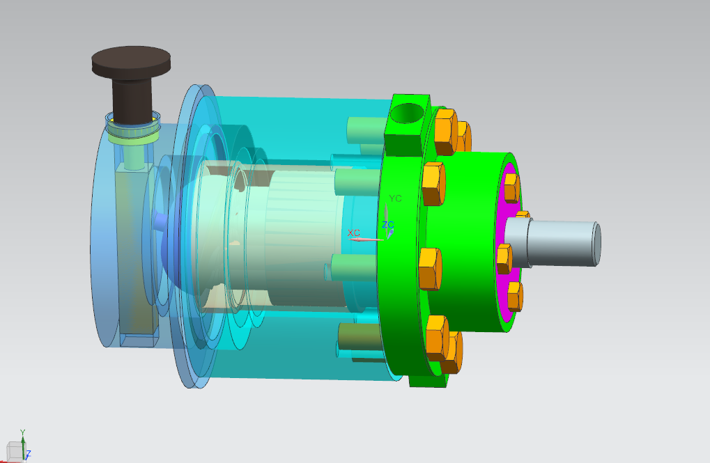 L742-斜盘式轴向柱塞泵设计[含UG三维图]
