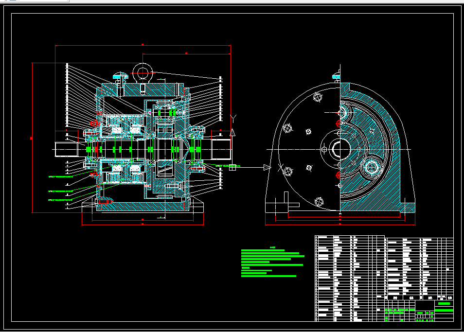 L747-轻型电动物流车两速行星齿轮变速器设计