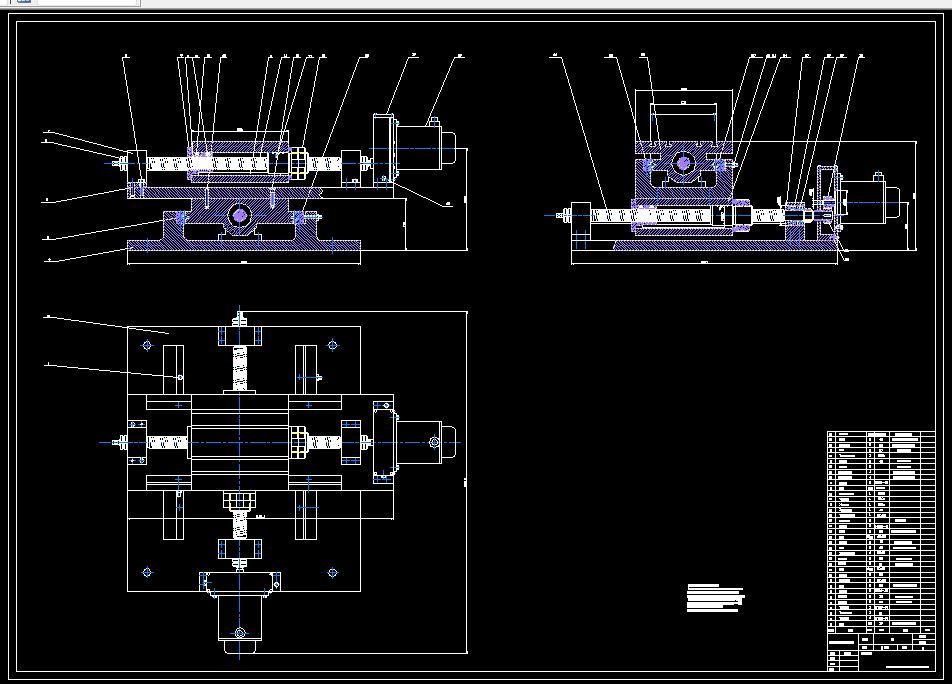 L754-数控十字滑台设计