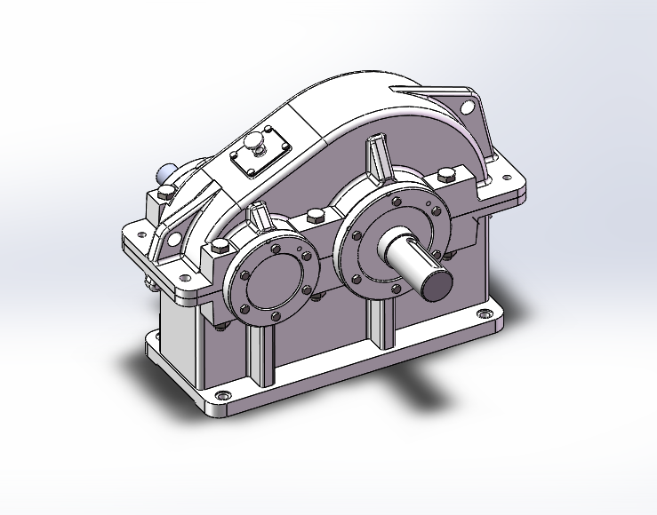 L771-一级圆柱齿轮减速机设计【含SW三维】F=2000,V=1.8,D=400