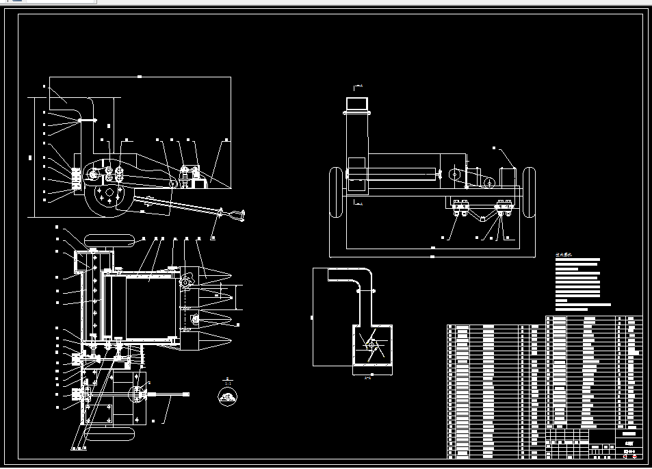 L776-青玉米秸秆收割切碎机的设计