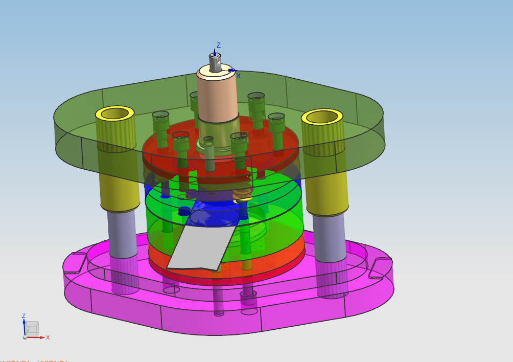 L784-阶梯圆筒件冲压模设计[含UG三维图]-长40