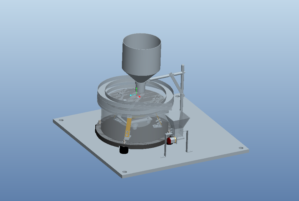 L789-颗粒自动化包装机设计--计量充填机械设计[含Proe三维图]