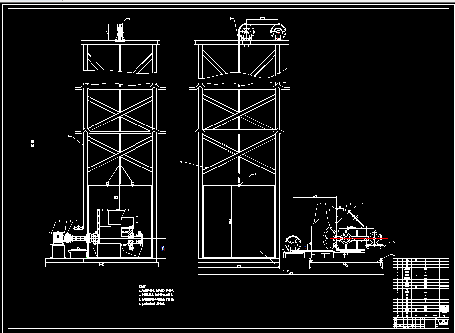 L853-建筑用卷筒提升机（卷扬机）设计