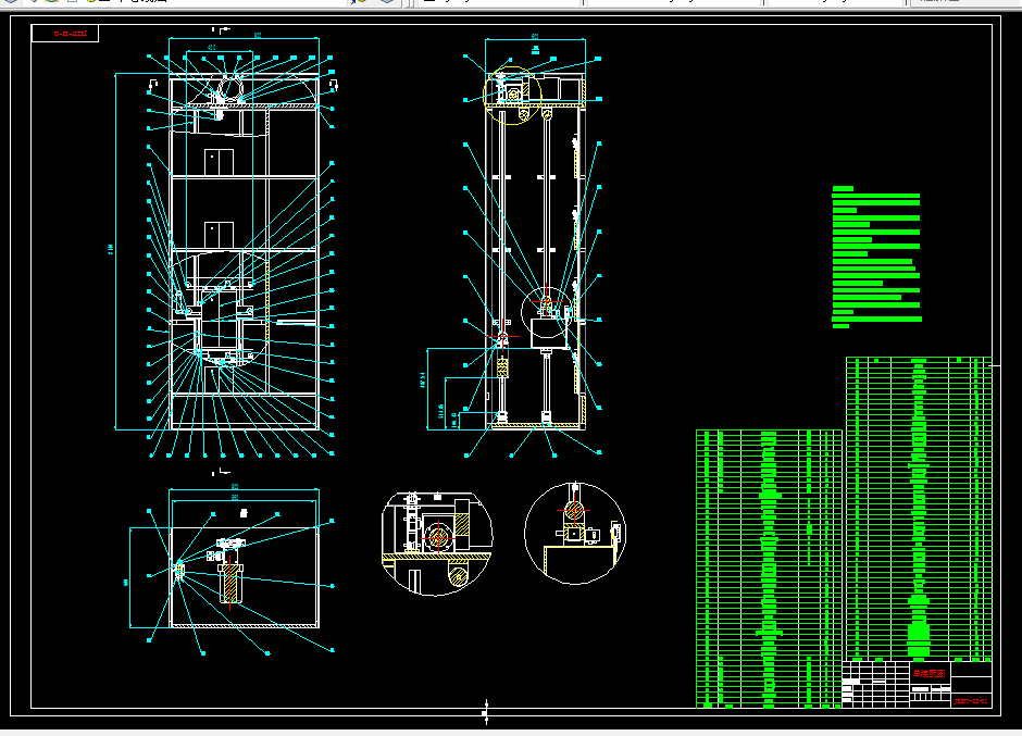 L898-载人电梯曳引装置的设计