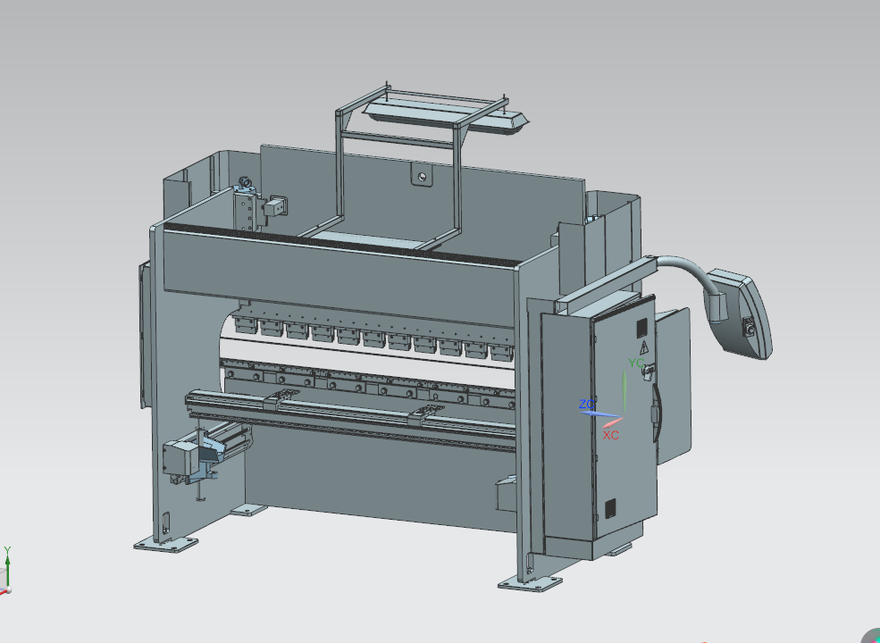 L910-液压板料折弯机的设计[含UG三维图]