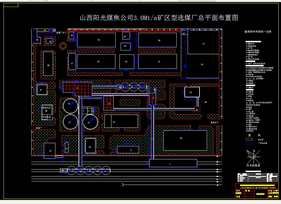 D451-山西阳光煤焦公司3.00Mta矿区型选煤厂初步设计