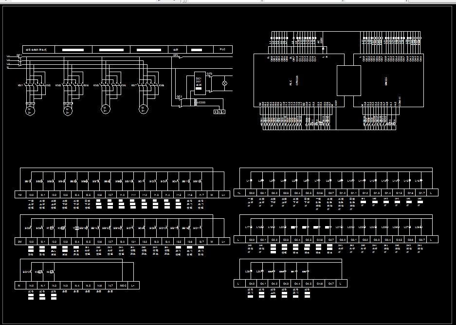 L954-基于PLC四层双电梯控制系统设计