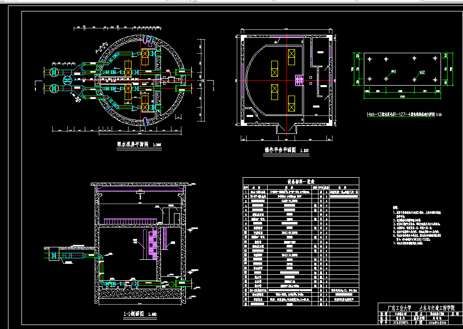 L1006水资源利用与保护课程设计-取水泵站的设计