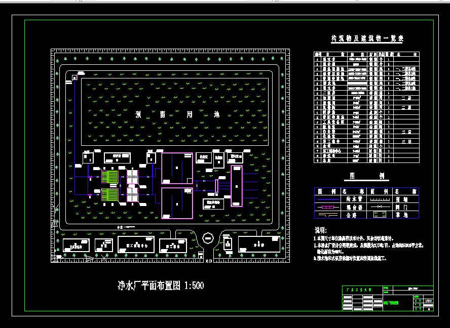 L1010水质工程学课程设计-3万吨日净水厂及污水处理厂设计