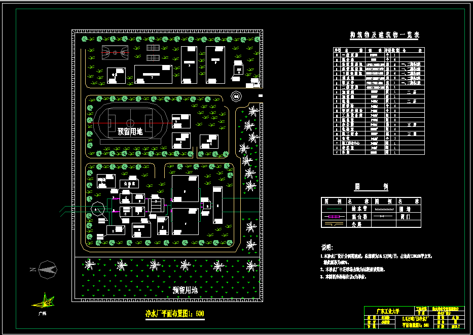 L1014水质工程学课程设计-6.5万吨日净水厂及污水处理厂设计
