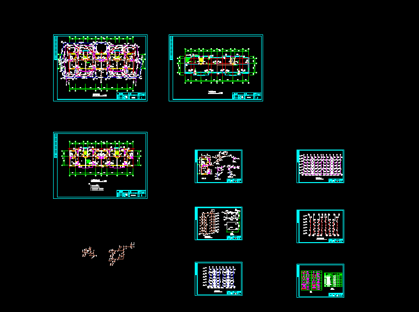 L1049建筑给排水课程设计-某六层住宅给排水工程