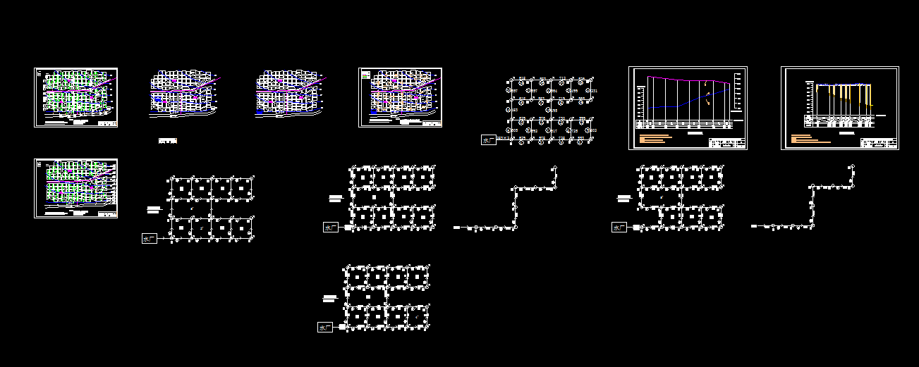 L1078《城市水网管道系统》课程设计-南方某小城镇给排水管网的扩大初步设计