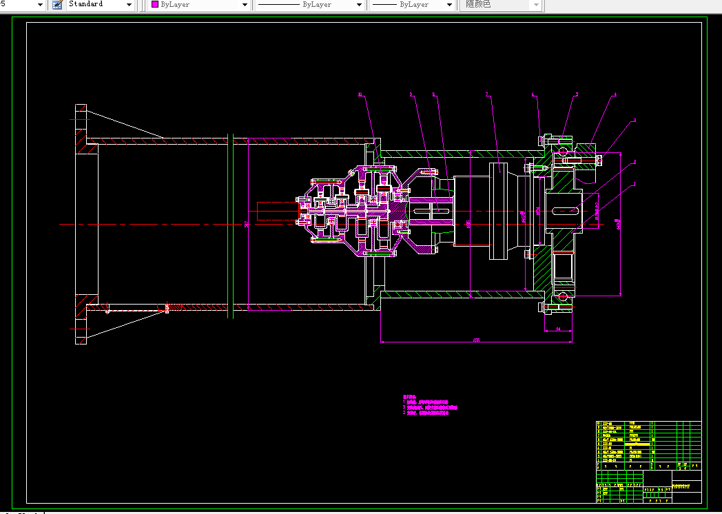 M024-25kw热发电太阳能方位角跟踪内置式减速器设计