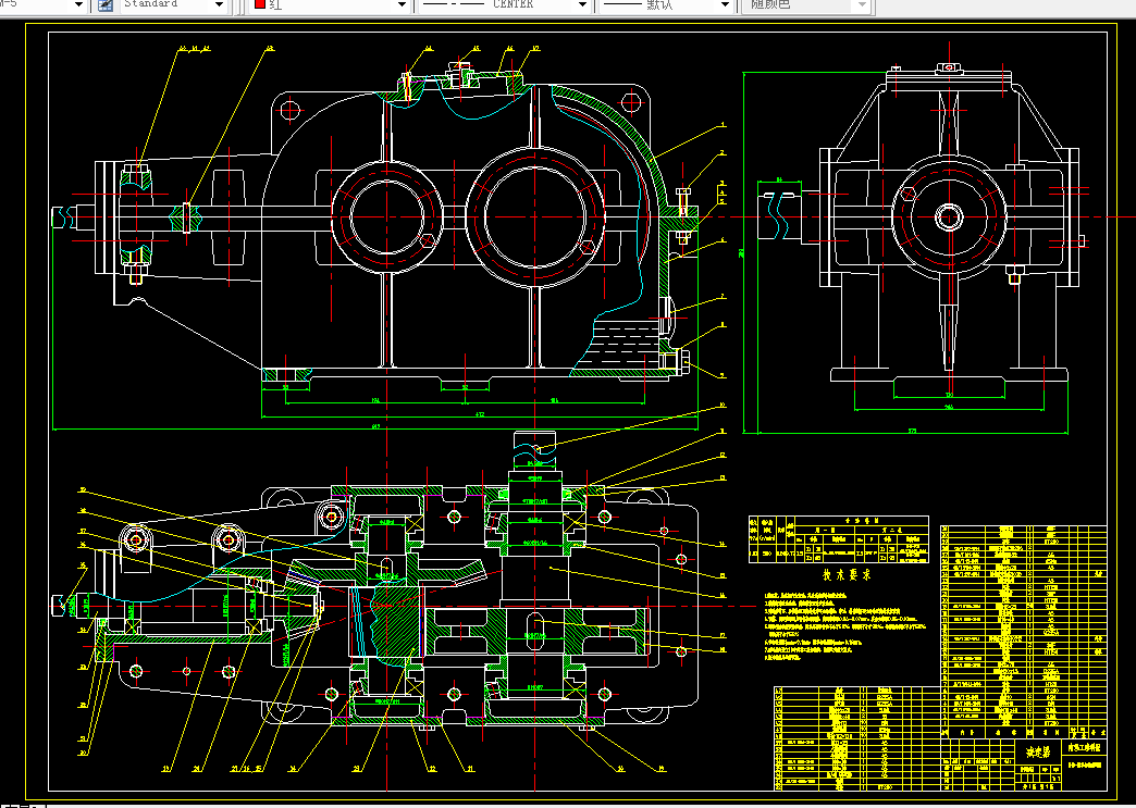M061-高层建筑消防救生装置总体设计及圆锥齿轮减速器设计