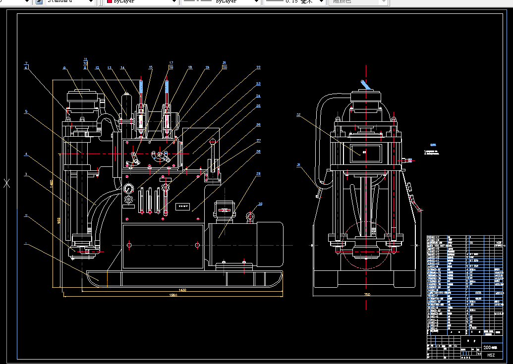 M087-200米液压钻机回转器设计