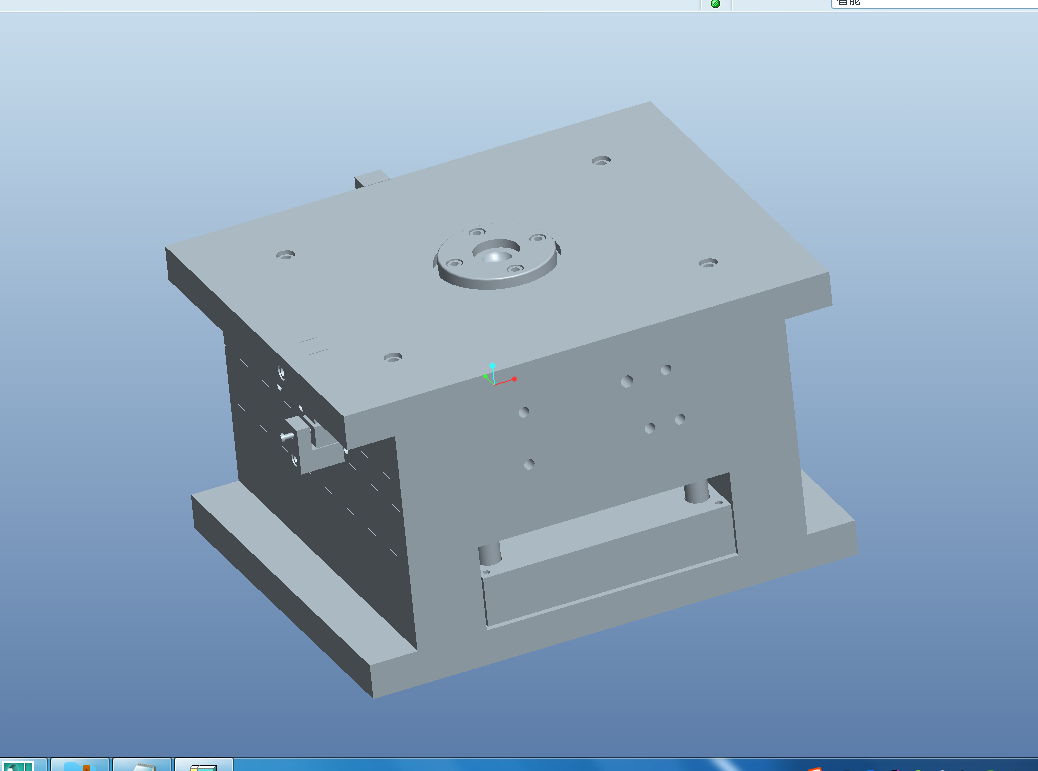 M097-Setwell电话机机座下壳模具的设计与制造[含Proe三维图]