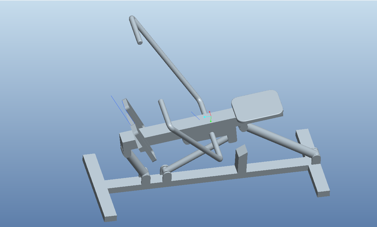 M099-健身划船器的运动仿真设计[含Proe三维图]