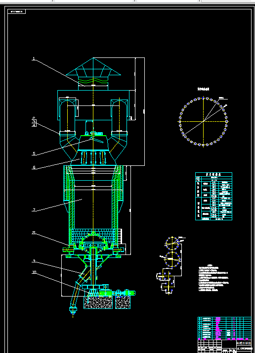 M104-JLY3809机立窑（总体及传动部件）设计