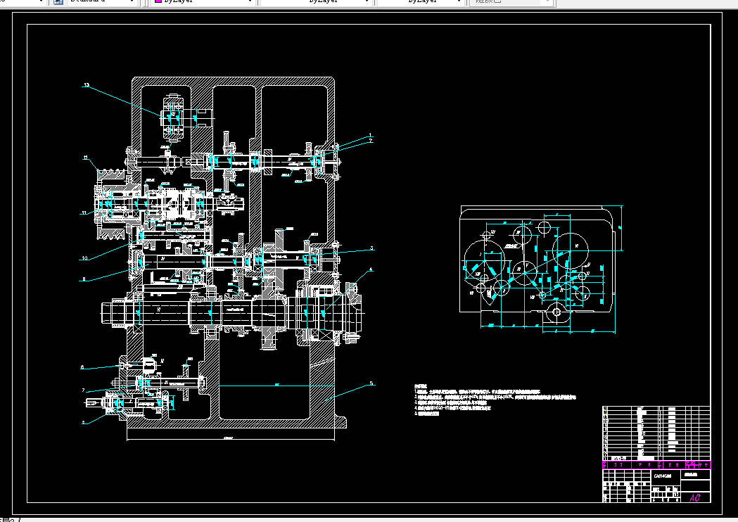 M107-CA6140机床主轴箱的设计