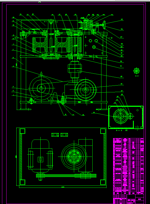 M145-立式液压驱动数控弯管机机械系统设计