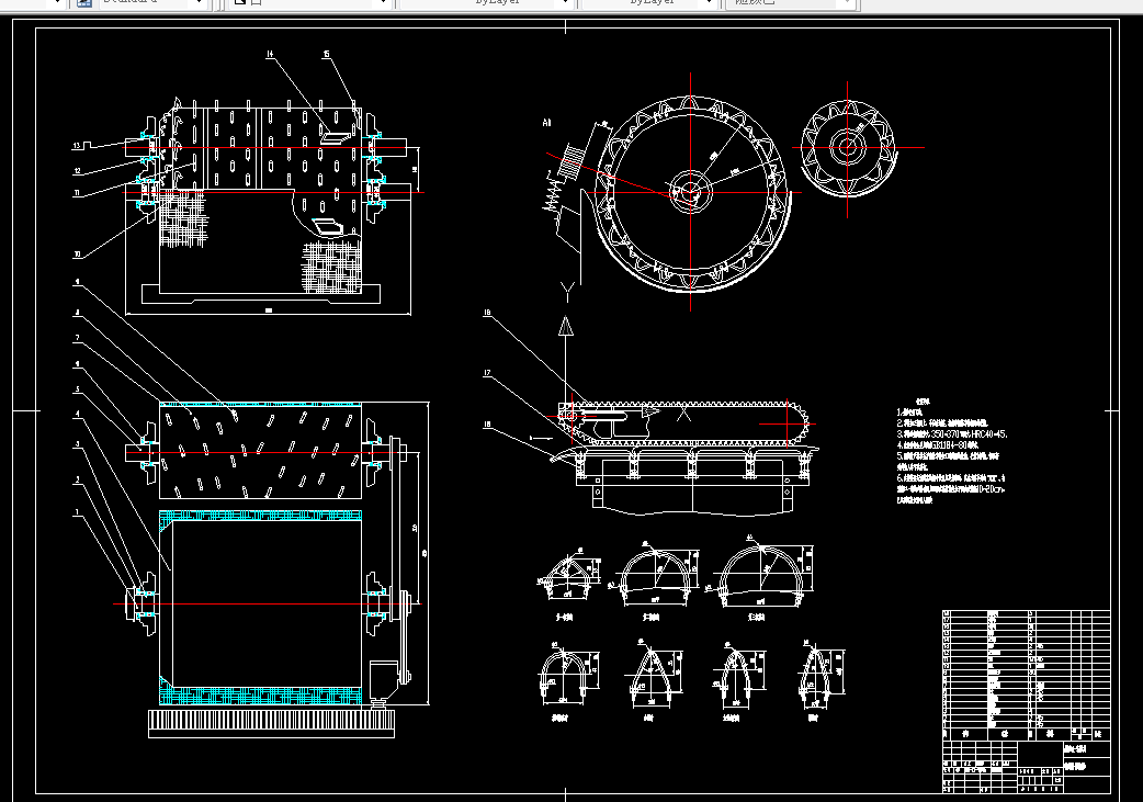 M151农业机械学课程设计-水稻半喂入式脱粒机（喂入与脱粒部分）设计-2KG