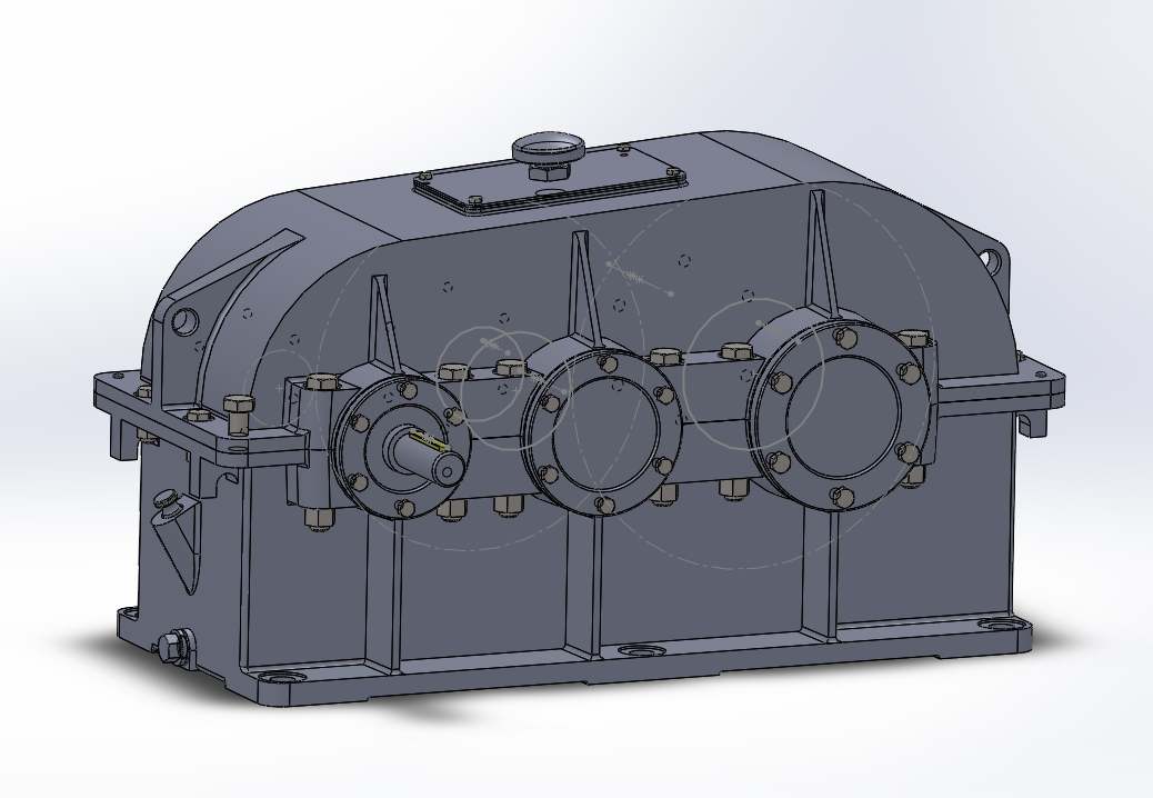 M274机械设计课程设计-电梯机械部分系统结构设计[含SW三维图]