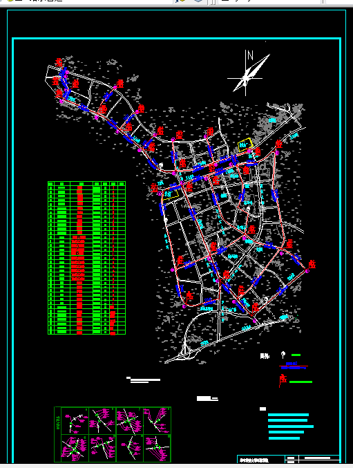 M278-罗田县给水管网工程课程设计