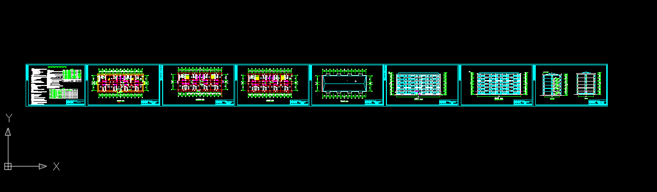 M283-六层大学学生公寓楼设计-4107平米