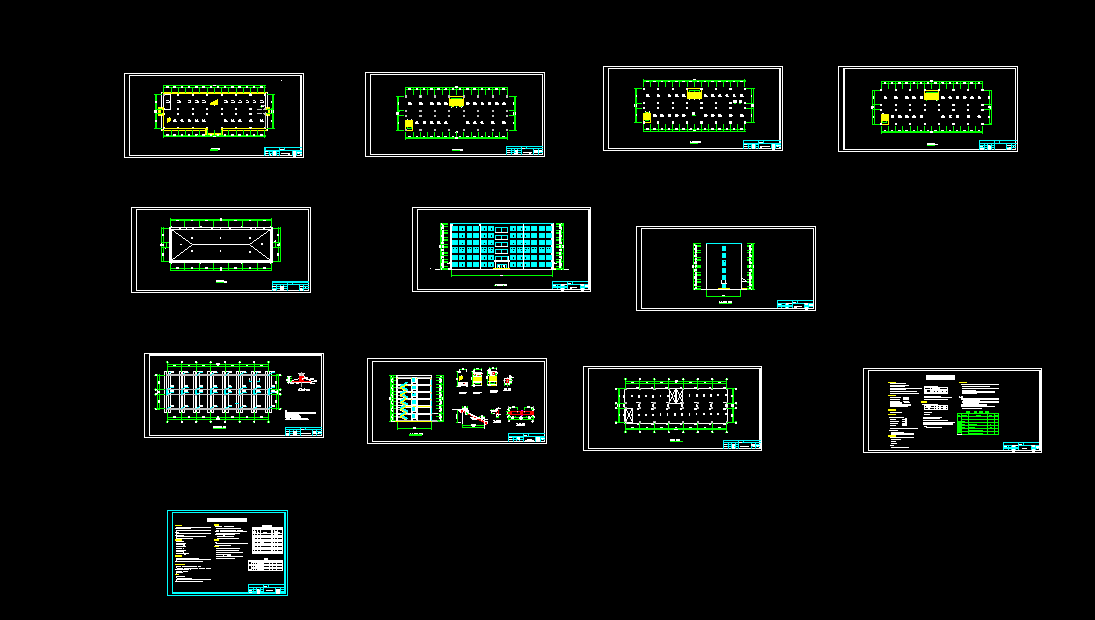 M286-西安市六层办公楼设计-5344平米