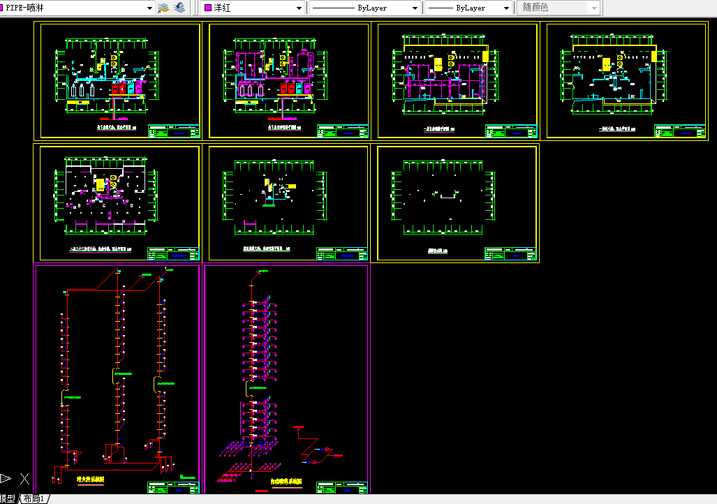 D484-青海省石油管理局基地14号商住楼给排水工程设计