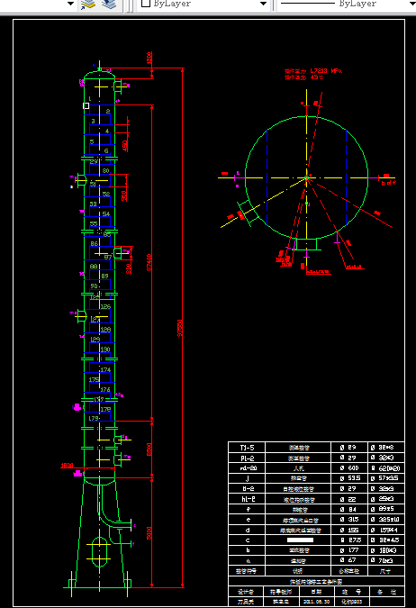 M427过程工艺与设备课程设计-乙烯—乙烷精馏装置设计