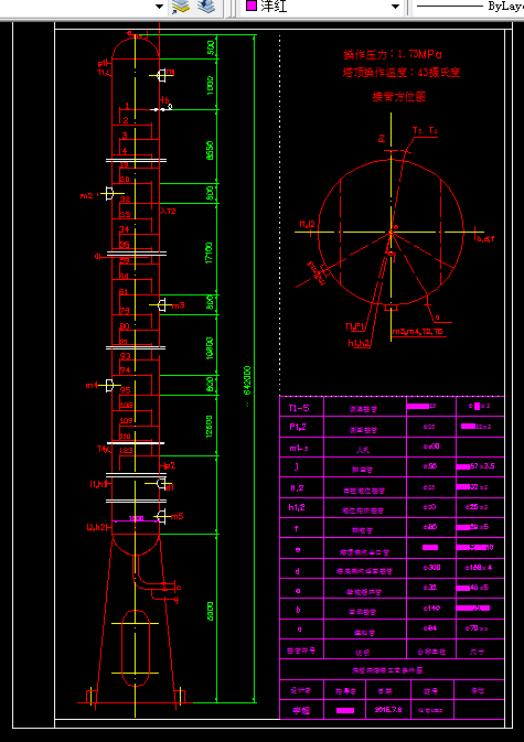 M429化工原理课程设计-丙烯丙烷精馏塔及其辅助设备的工艺设计