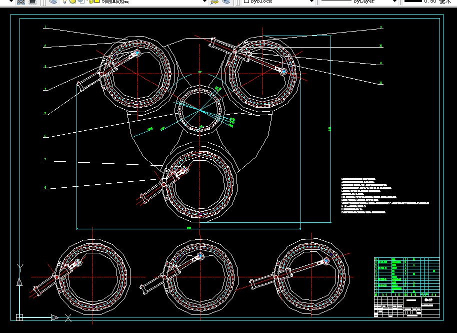 M435-风力发电机液压独立变浆机构设计