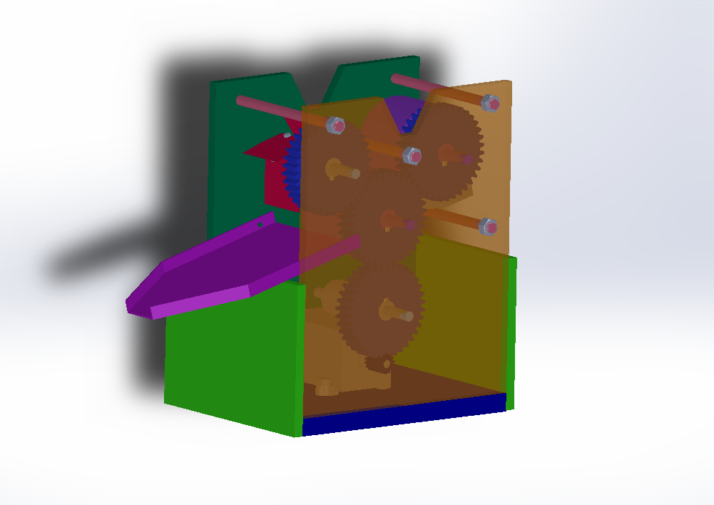 M440-小型面皮机结构设计[含SW三维图]
