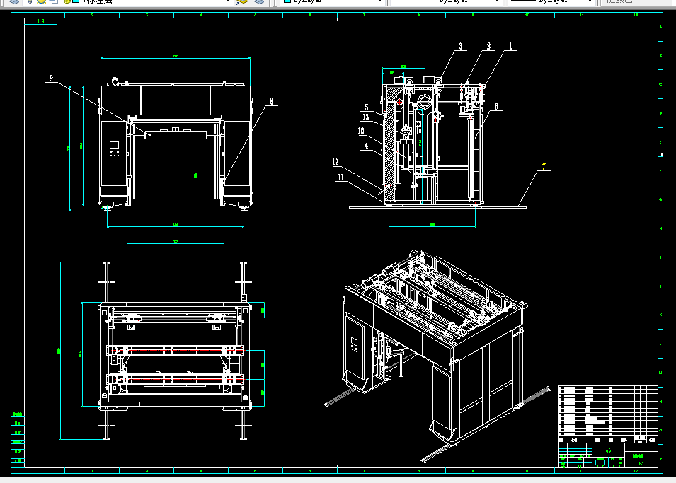 M453-自动洗车装置设计-PLC控制