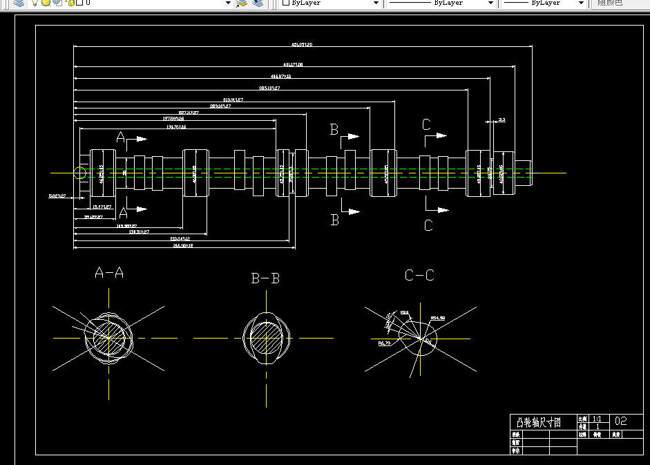 M458-汽车发动机凸轮轴工艺分析及数控编程